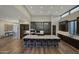 Chef's kitchen features a large center island with seating, custom cabinets, and designer finishes at 5935 N Echo Canyon Ln, Phoenix, AZ 85018