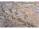Panoramic aerial view of three desert plots, each marked with ID, near roads and scattered neighborhood homes at Xxx N 158Th Ave, Surprise, AZ 85387