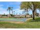 Community basketball court with well-maintained surfaces, providing a great space for recreation and exercise at 1233 E Azure Sea Ln, Gilbert, AZ 85234