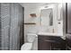 Updated bathroom features modern vanity and decor at 1233 E Azure Sea Ln, Gilbert, AZ 85234