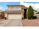 Charming two-story home boasts a neutral color, well-maintained landscaping, and a spacious two-car garage at 15618 N 12Th Ave, Phoenix, AZ 85023