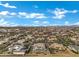 Beautiful aerial shot of a residential area featuring lovely homes, landscaping, and community at 20125 E Melissa Pl, Queen Creek, AZ 85142