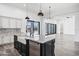 Kitchen with stainless steel appliances, granite countertops, and hardwood floors at 20125 E Melissa Pl, Queen Creek, AZ 85142