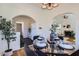 Stylish dining area adjacent to the kitchen, perfect for Gathering meals and gatherings at 2209 N 8Th St, Phoenix, AZ 85006