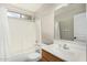 Bathroom featuring a tub/shower combo and single sink vanity at 2263 E Mariposa Grande --, Phoenix, AZ 85024