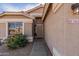 Inviting home exterior showcasing desert landscaping, a security door, and a warm, welcoming entrance at 2263 E Mariposa Grande --, Phoenix, AZ 85024