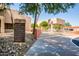 Detailed signage for the community, including Activity Rooms, Ballroom, Library, and Pool/Fitness directions at 25822 S Eastlake Dr, Sun Lakes, AZ 85248