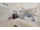 Spacious bedroom featuring a bay window, neutral tones, and plush carpeting at 29681 W Amelia Ave, Buckeye, AZ 85396