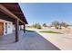 Home with large covered porch and circular driveway at 350 N 9Th St, Coolidge, AZ 85128