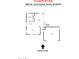 Detailed floor plan showcasing the layout of the main floor, including the kitchen, living room, and garage at 6841 W Yucca St, Peoria, AZ 85345