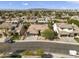 Neighborhood aerial view showcasing the property's location and surrounding homes at 7686 S Myrtle Ave, Tempe, AZ 85284