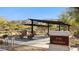 Community park featuring a shaded picnic area, desert landscaping and mountain views at 9831 S 11Th St, Phoenix, AZ 85042