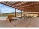 Outdoor community space with Ping Pong table and lounge area at 9831 S 11Th St, Phoenix, AZ 85042