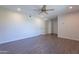 Neutral bedroom with updated flooring and closet access at 14006 N Tumblebrook Way, Sun City, AZ 85351