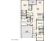 Detailed floor plan showcasing the layout of the home, including bedrooms, bathrooms, and living areas at 1617 W Posada St, Coolidge, AZ 85128