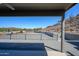 Covered back patio with scenic views at 27227 N 147Th Ave, Surprise, AZ 85387