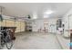 Spacious garage with storage, workspace and water softener system at 4309 S Priceless View Dr, Gold Canyon, AZ 85118