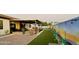 Enjoy the yard year round with covered patio and privacy and a fun mural on the back fence at 8009 W Northview Ave, Glendale, AZ 85303