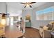 Bright home office with hardwood floors, natural light, and neutral paint at 13534 W Young St, Surprise, AZ 85374