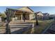 Picturesque backyard with a gazebo, lush lawn, and a paved patio perfect for entertaining at 25330 N 134Th Dr, Peoria, AZ 85383