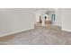 Elegant foyer with marble flooring, arched doorways, and a view into the living area at 2799 E Jade Pl, Chandler, AZ 85286