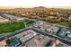 Scenic community view with homes near a park, desert landscape, and mountain views, ideal for nature lovers at 4247 E Tonto Pl, Chandler, AZ 85249