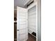 Pantry with shelving on the door and interior for organized storage at 5405 S Marigold Way, Gilbert, AZ 85298