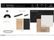 A curated selection of kitchen design finishes and color schemes at 6149 E Voltaire Ave, Scottsdale, AZ 85254