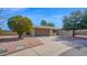 Traditional single-Gathering home featuring a two-car garage and low maintenance landscaping at 6713 N 80Th Pl, Scottsdale, AZ 85250