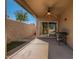 An outdoor patio that offers ample space for entertainment at 817 S 123Rd Dr, Avondale, AZ 85323