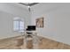 Office featuring modern desk and wood floors, and natural light at 9167 E Tarantini Ln, Scottsdale, AZ 85260