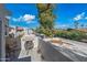 Patio with a view overlooking the community and a seating area at 985 N Granite Reef Rd # 127, Scottsdale, AZ 85257