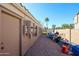 Exterior of home showcasing the side yard with gravel and utilities access at 12439 W Monte Vista Rd, Avondale, AZ 85392