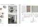 Interior finish selection showcasing a kitchen with white cabinets, quartz countertops, and stainless steel appliances at 17642 W Adams St, Goodyear, AZ 85338