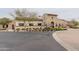 Beautiful desert landscape, with stone and stucco construction under a cloudy sky at 17762 W Granite View Dr, Goodyear, AZ 85338