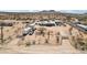 A bird's eye shot of the property and the surrounding desert landscape at 21621 W Narramore Rd, Buckeye, AZ 85326