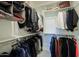 A well-organized walk-in closet with ample shelving and hanging space at 5844 S Tobin --, Mesa, AZ 85212