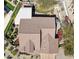 Aerial view of a well-maintained home with a tile roof and landscaped yard at 17366 E Via Del Oro St, Fountain Hills, AZ 85268