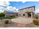 Backyard featuring a large covered patio and desert landscaping at 25845 W Lynne Ln, Buckeye, AZ 85326