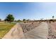 Scenic view of the golf course and waterfront homes in this active adult community in Sun City, Arizona at 26632 S Branchwood Ct, Sun Lakes, AZ 85248