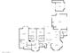 Complete floor plan showing room dimensions on floor one and floor two at 302 W Stella Ln, Phoenix, AZ 85013