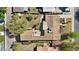 Aerial view of the home's layout featuring a central patio at 32 E 14Th St, Tempe, AZ 85281