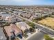 Aerial view of a well-maintained neighborhood and soccer field offering open space and community recreation at 4708 S 117Th Ave, Avondale, AZ 85323