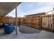 Cozy fenced-in backyard with gravel accents, a covered patio, and simple outdoor seating at 5106 N 17Th Ave # 3, Phoenix, AZ 85015