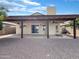 Covered patio with ceiling fans and access to the main house at 8661 N 108Th Ln, Peoria, AZ 85345