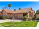 Well-maintained single-Gathering home with desert landscaping, tile roof, and an attached two-car garage at 13425 N 92Nd Pl, Scottsdale, AZ 85260