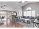 Inviting living room with an open floor plan, tile flooring, and comfortable furnishings at 13425 N 92Nd Pl, Scottsdale, AZ 85260