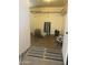 Unfinished basement with open shelving, and space for storage or customization at 13846 N Tan Tara Dr, Sun City, AZ 85351