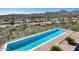 Pool and patio with mountain views at 15101 E Aspen Dr, Fountain Hills, AZ 85268