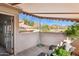 Cozy balcony with seating and scenic views at 1920 E Maryland Ave # 16, Phoenix, AZ 85016